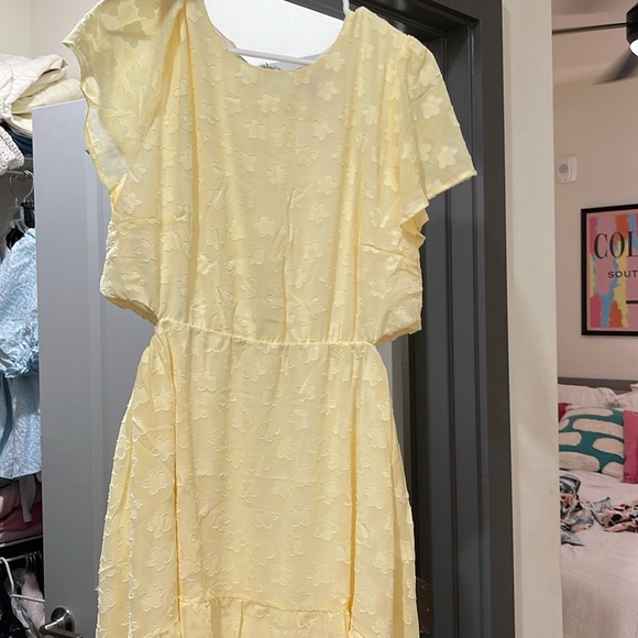 Show Me Your MuMu: Merritt Mini Dress- Yellow Daisy - Picture 2 of 2